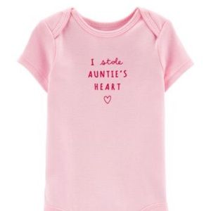 Carter’s “Auntie’s Heart Collectible Body Suit”